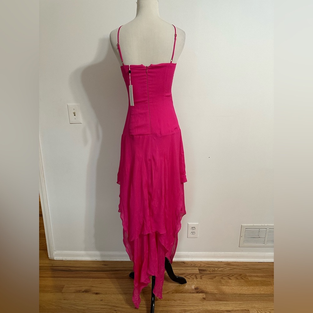 NWT REVOLVE LOVERS + FRIENDS SHELBY ASYMMETRIC DRESS - Picture 8 of 8